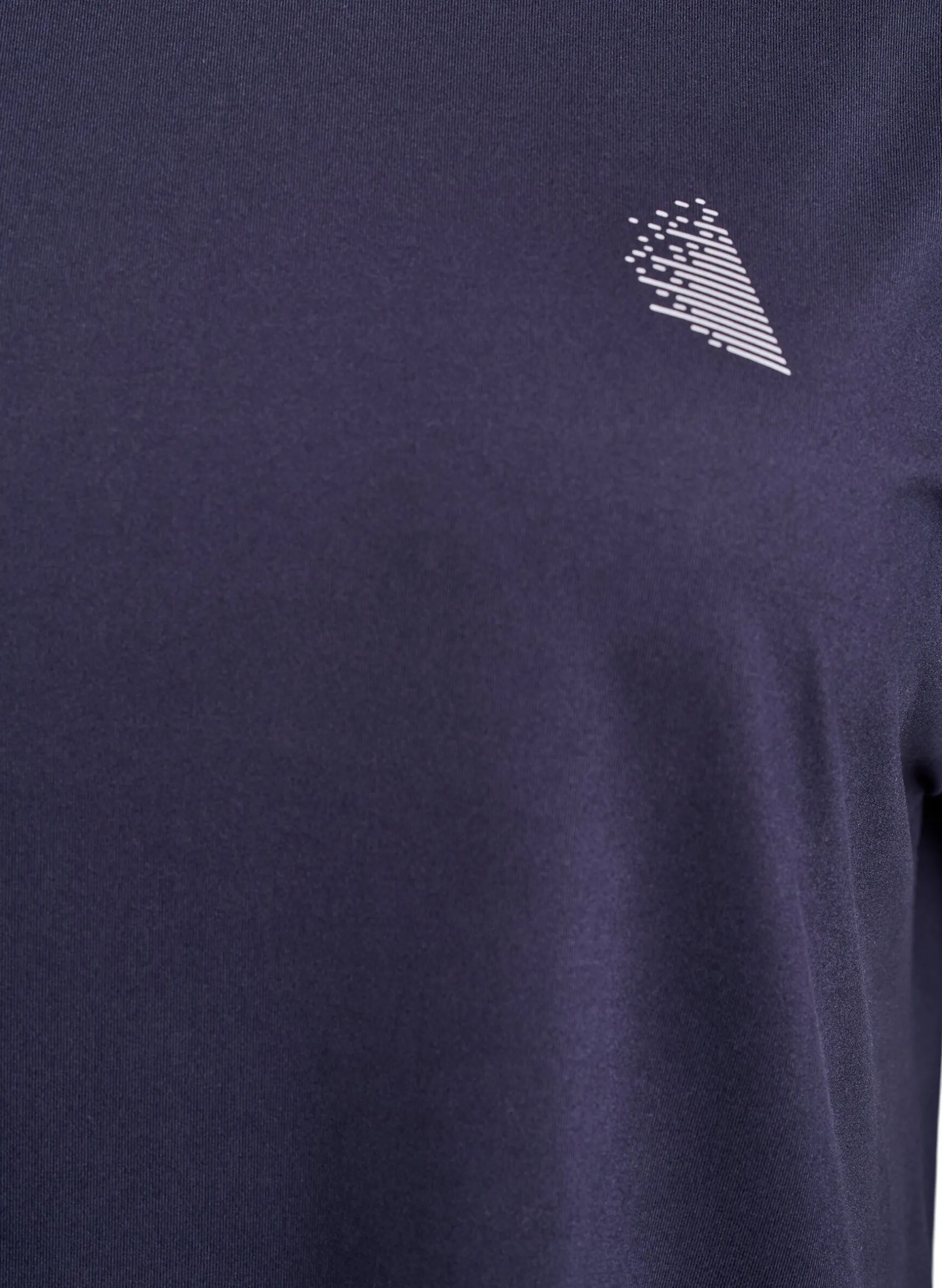 Einfarbiges Trainings-T-Shirt