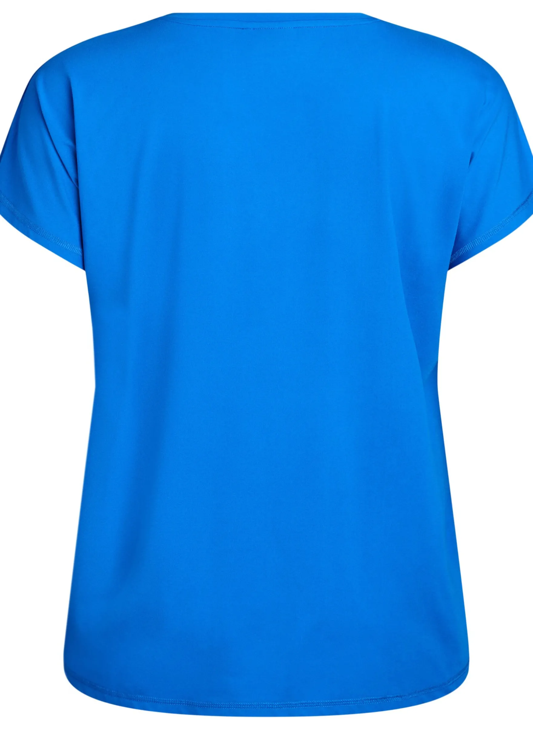 Einfarbiges Trainings-T-Shirt