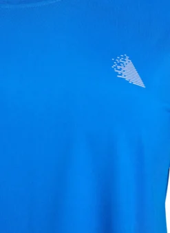 Einfarbiges Trainings-T-Shirt