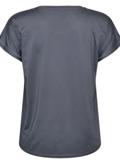 Einfarbiges Trainings-T-Shirt