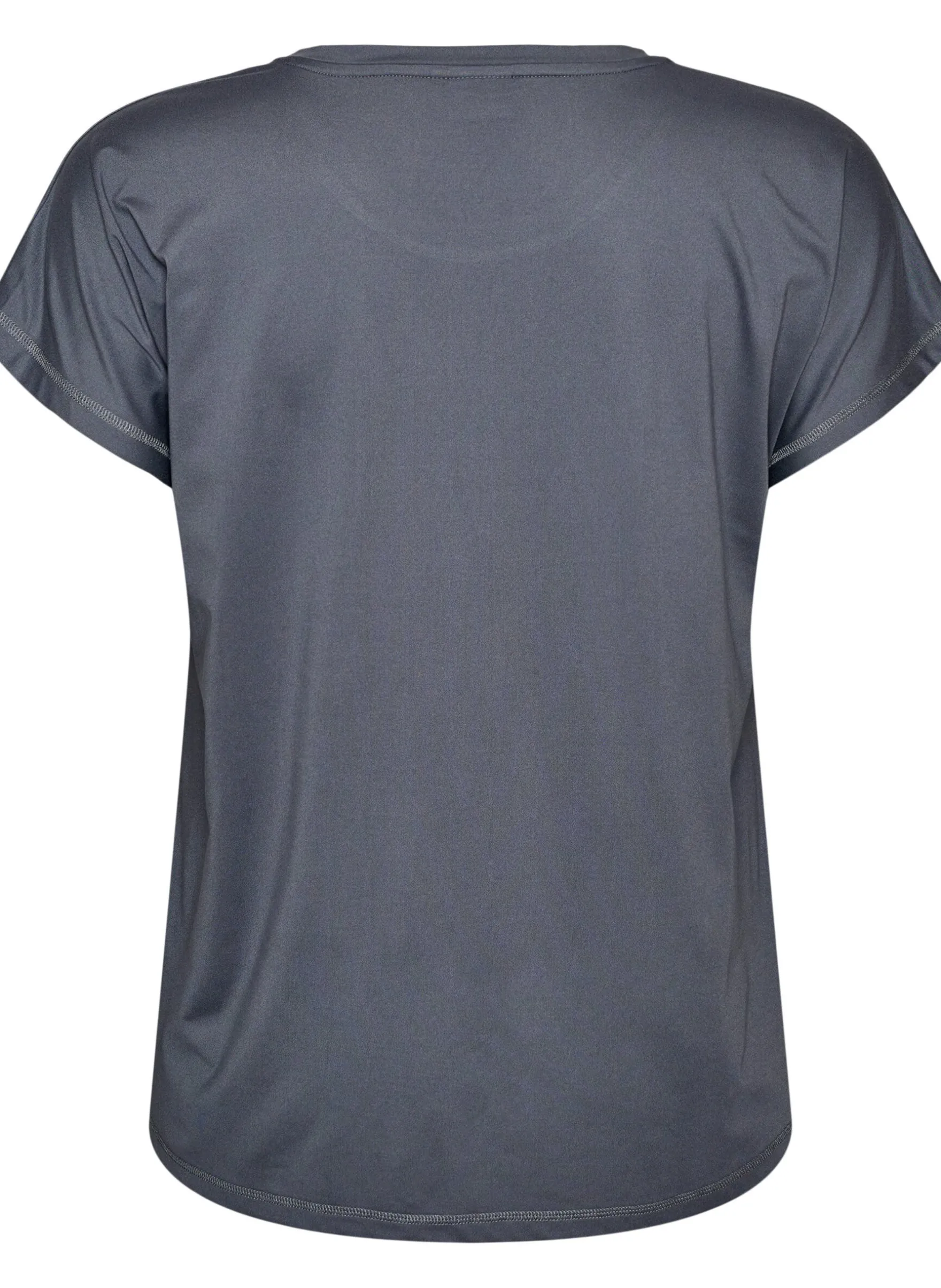 Einfarbiges Trainings-T-Shirt