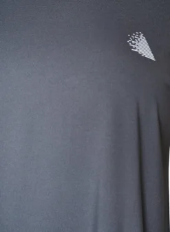 Einfarbiges Trainings-T-Shirt