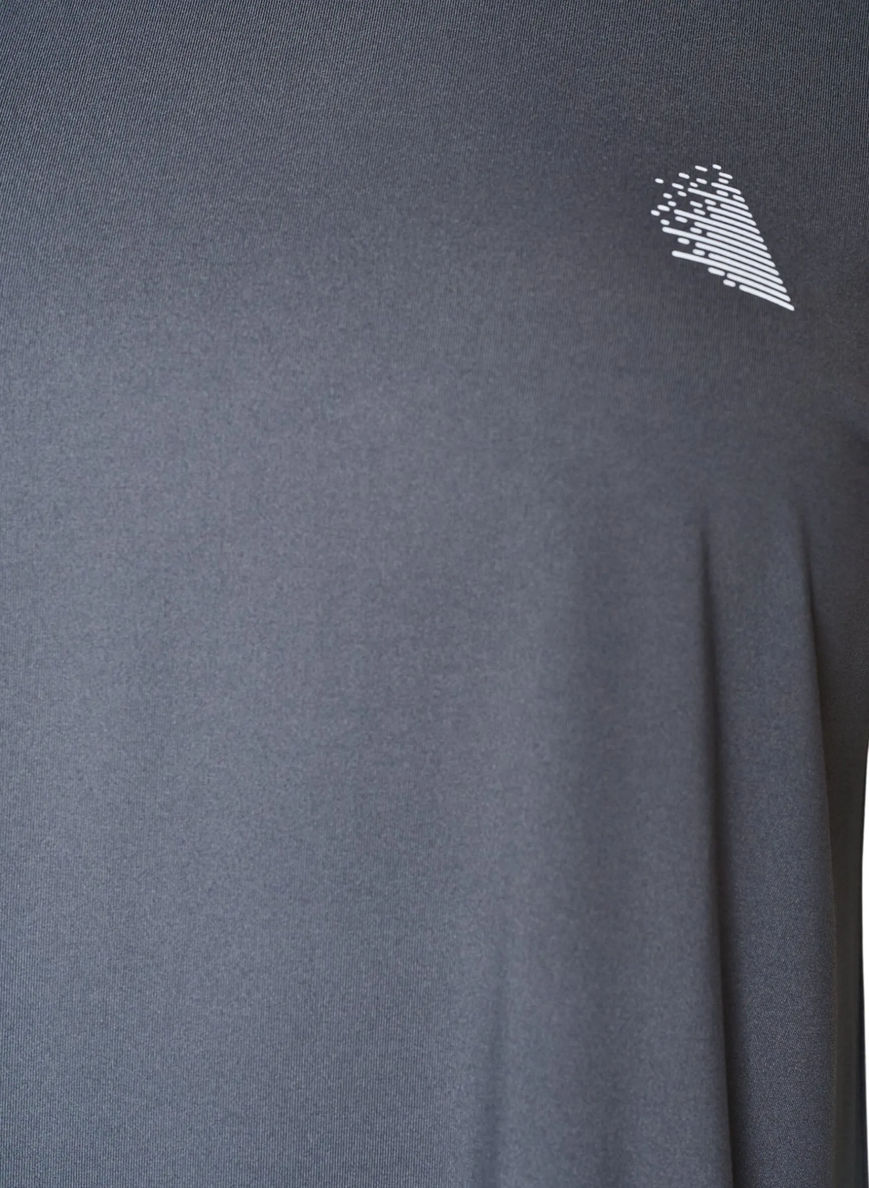 Einfarbiges Trainings-T-Shirt