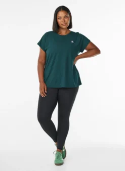 Einfarbiges Trainings-T-Shirt