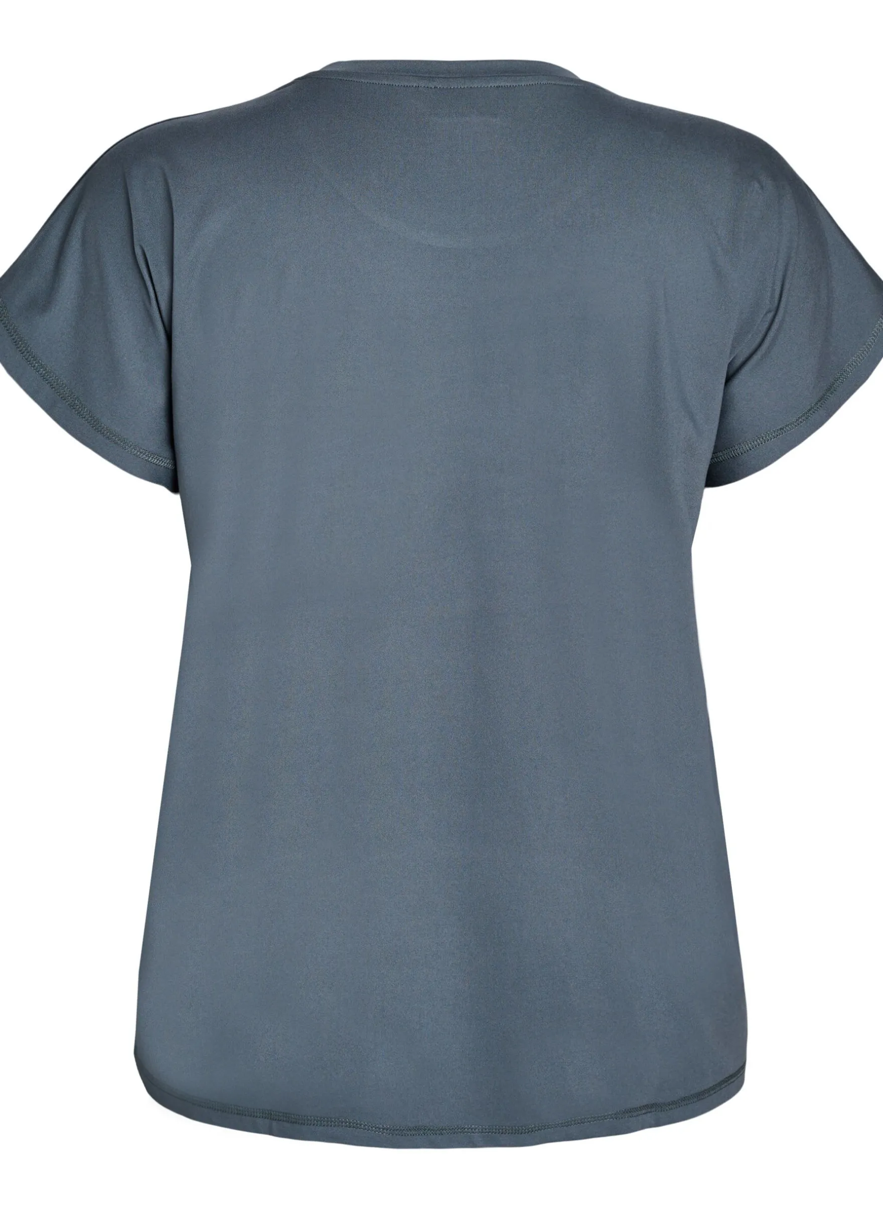 Einfarbiges Trainings-T-Shirt