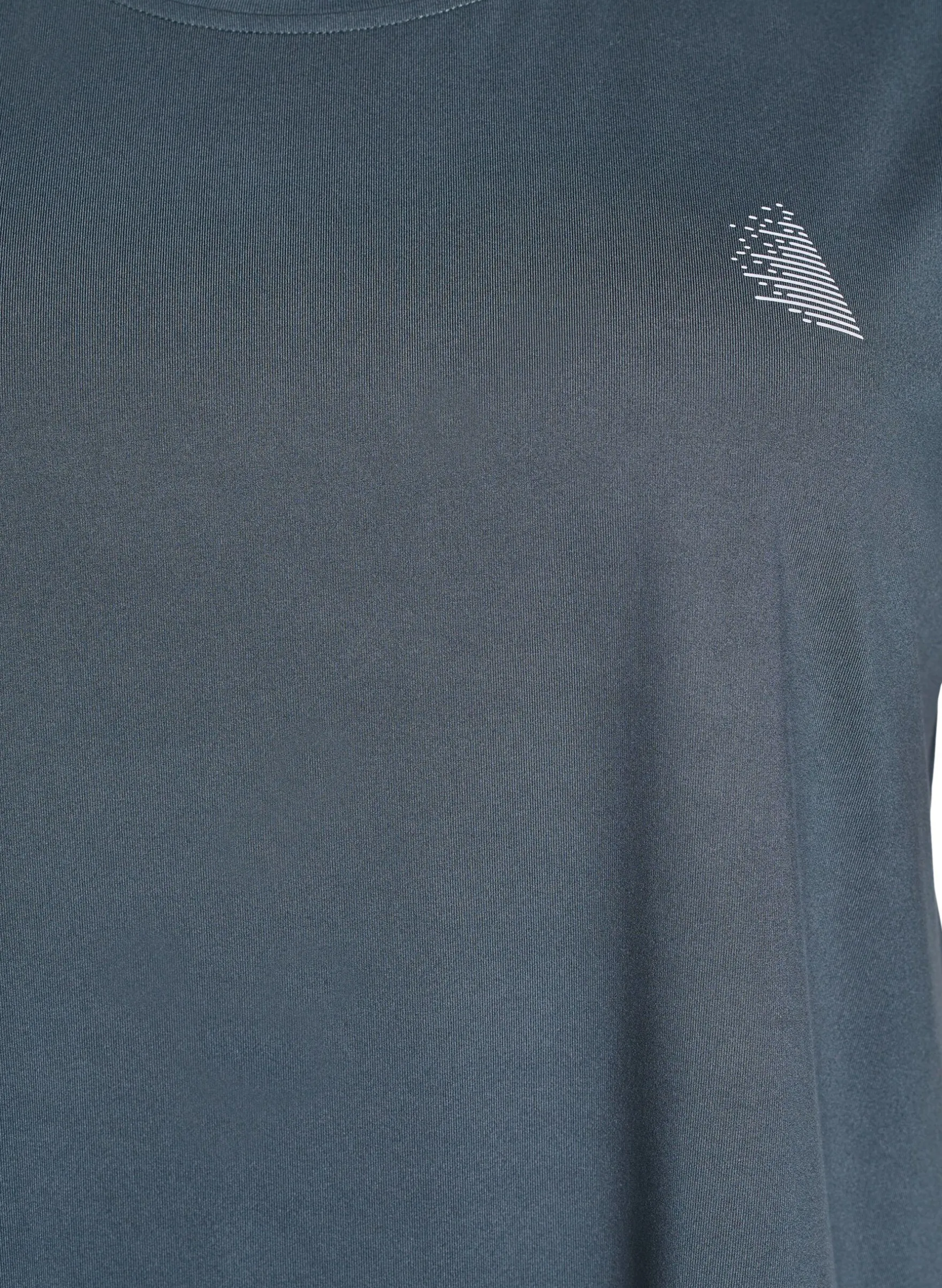 Einfarbiges Trainings-T-Shirt