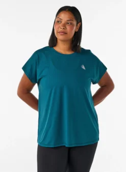 Einfarbiges Trainings-T-Shirt