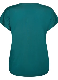 Einfarbiges Trainings-T-Shirt