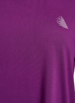 Einfarbiges Trainings-T-Shirt
