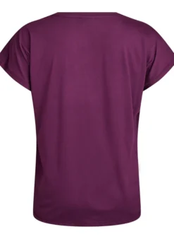 Einfarbiges Trainings-T-Shirt