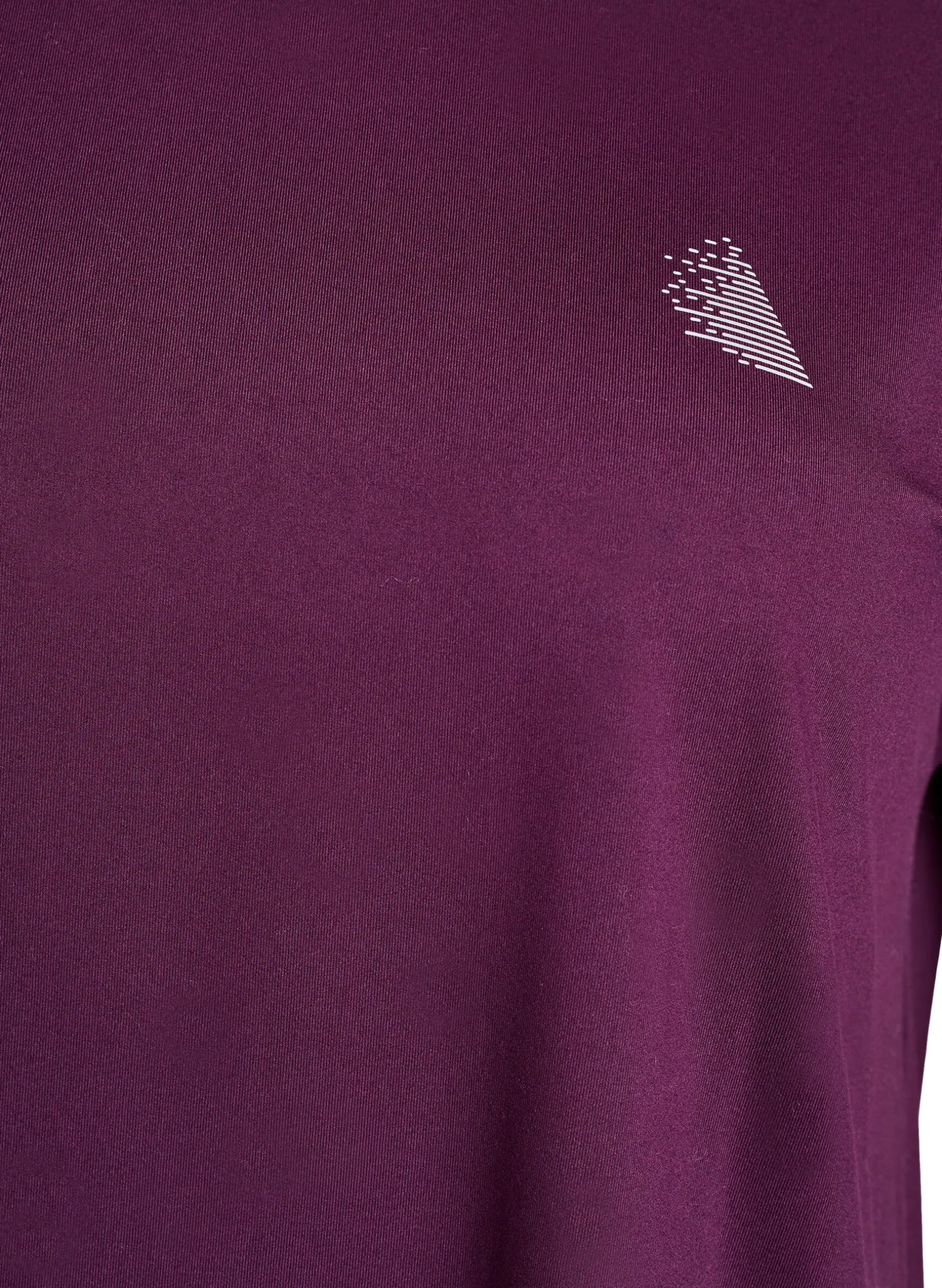Einfarbiges Trainings-T-Shirt