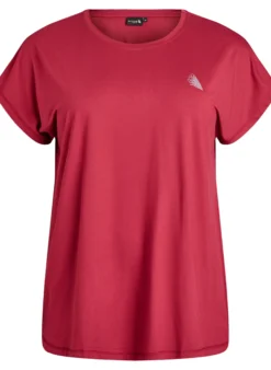 Einfarbiges Trainings-T-Shirt