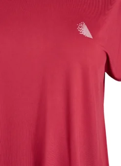 Einfarbiges Trainings-T-Shirt