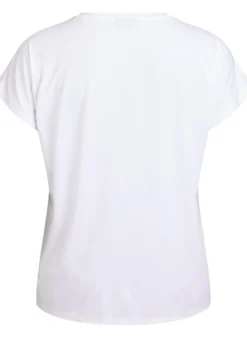 Einfarbiges Trainings-T-Shirt