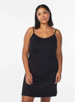Einfarbiges Unterkleid aus Viskose