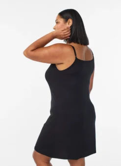 Einfarbiges Unterkleid aus Viskose