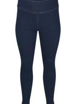 Elastische Jeggings mit hoher Taille