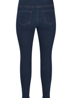 Elastische Jeggings mit hoher Taille