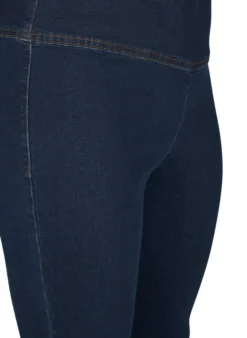 Elastische Jeggings mit hoher Taille