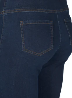 Elastische Jeggings mit hoher Taille