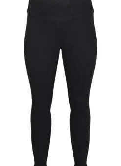 Elastische Jeggings mit hoher Taille