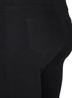 Elastische Jeggings mit hoher Taille