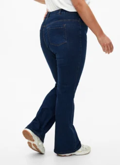 Ellen Bootcut-Jeans mit hoher Taille