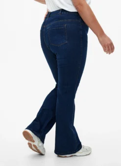 Ellen Bootcut-Jeans mit hoher Taille