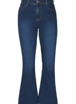 Ellen Bootcut-Jeans mit hoher Taille