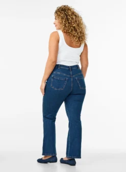 Ellen Bootcut-Jeans mit hoher Taille