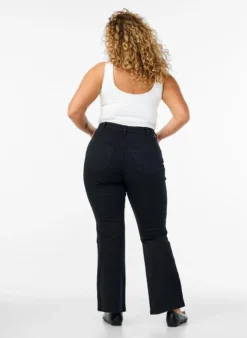 Ellen Bootcut-Jeans mit hoher Taille