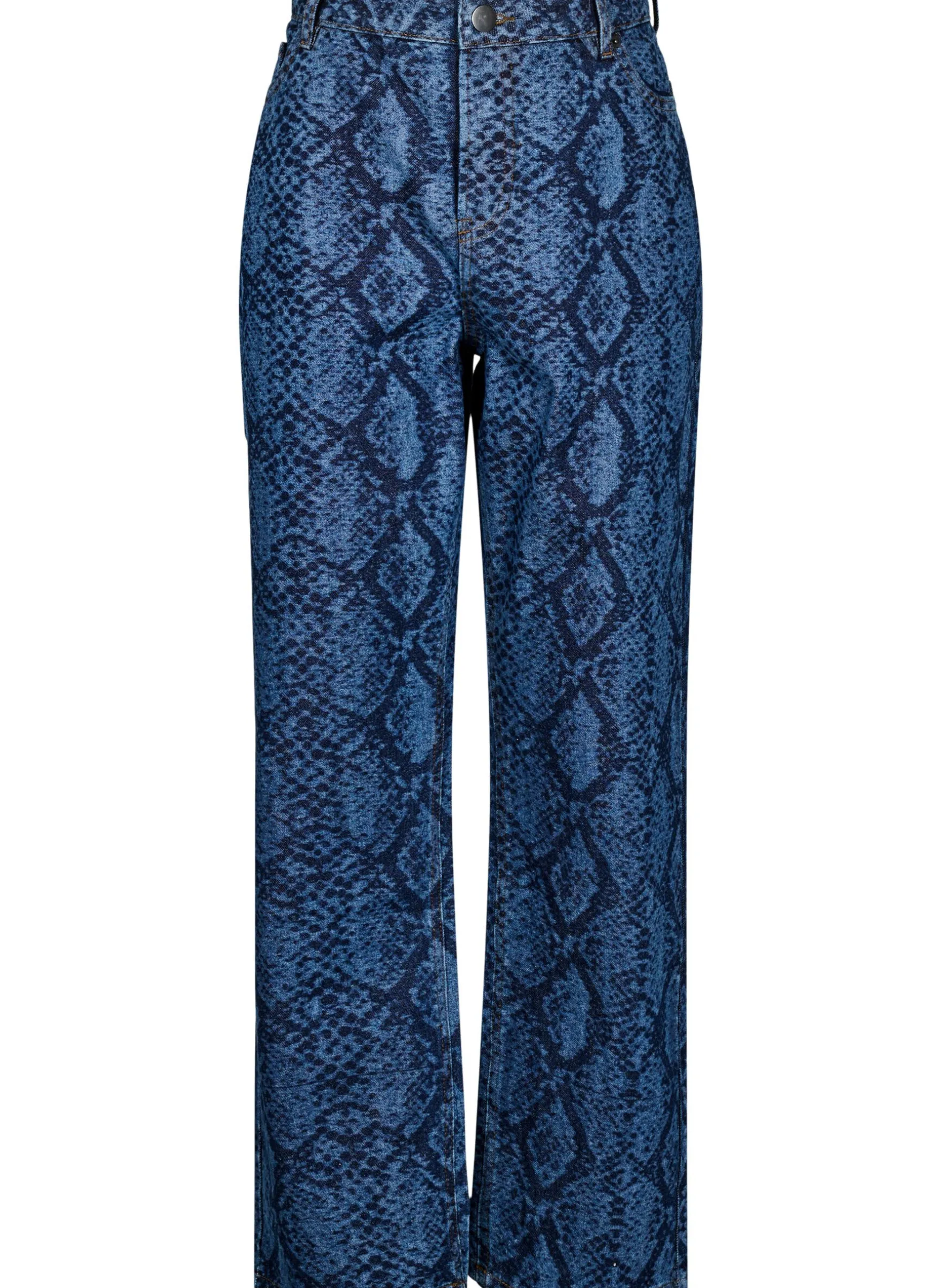 Emily Jeans mit Schlangenprint
