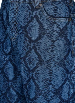 Emily Jeans mit Schlangenprint