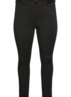 Emily Stay Black Jeans mit normaler Taille