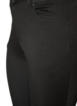 Emily Stay Black Jeans mit normaler Taille