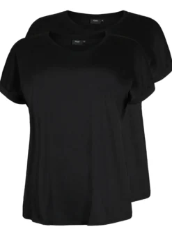 2er-Pack kurzärmlige T-Shirts