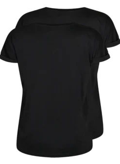 2er-Pack kurzärmlige T-Shirts