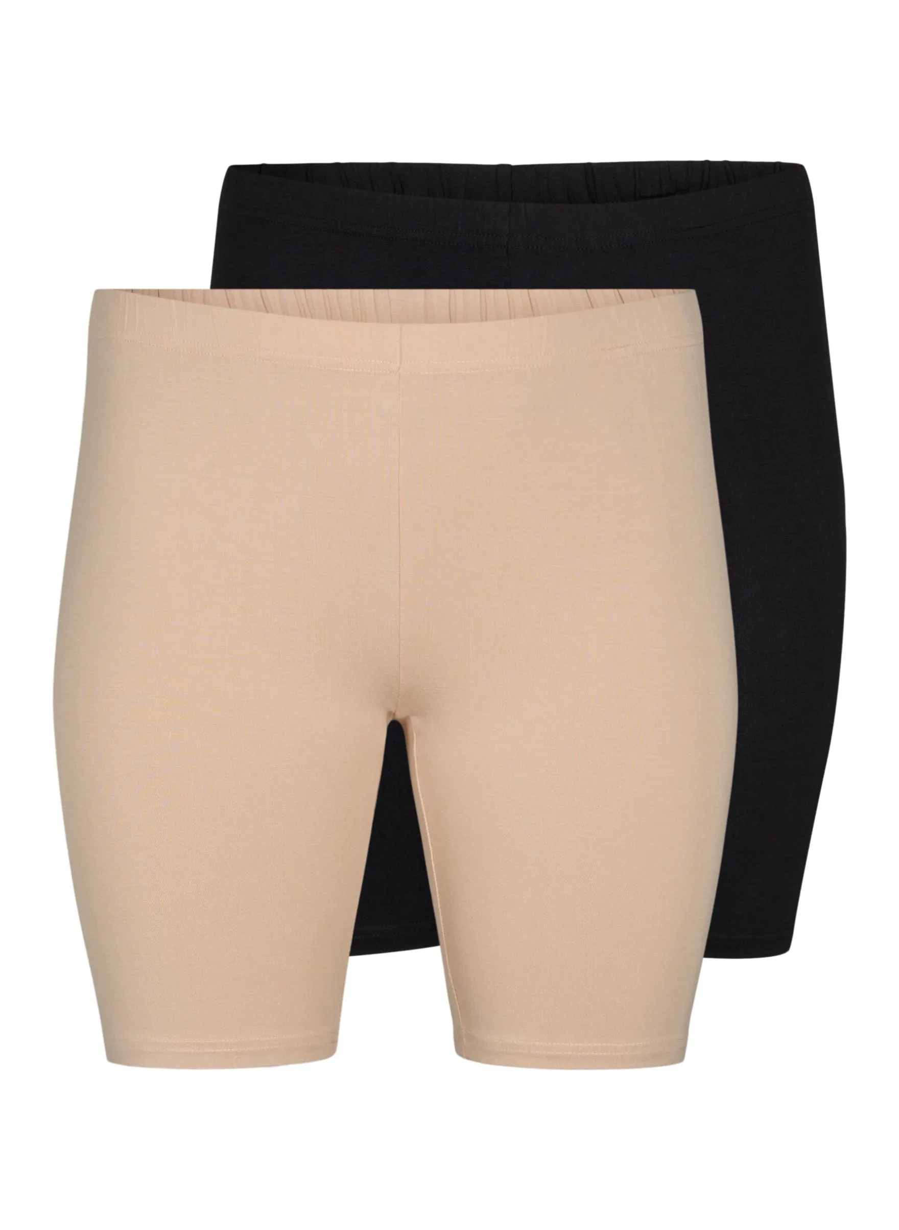 2er-Pack Radlershorts aus Viskose
