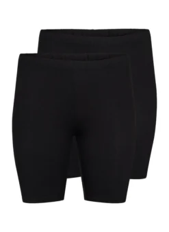 2er-Pack Radlershorts aus Viskose