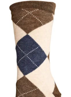 2er-Pack Socken mit Harlekinmuster