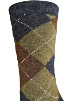 2er-Pack Socken mit Harlekinmuster
