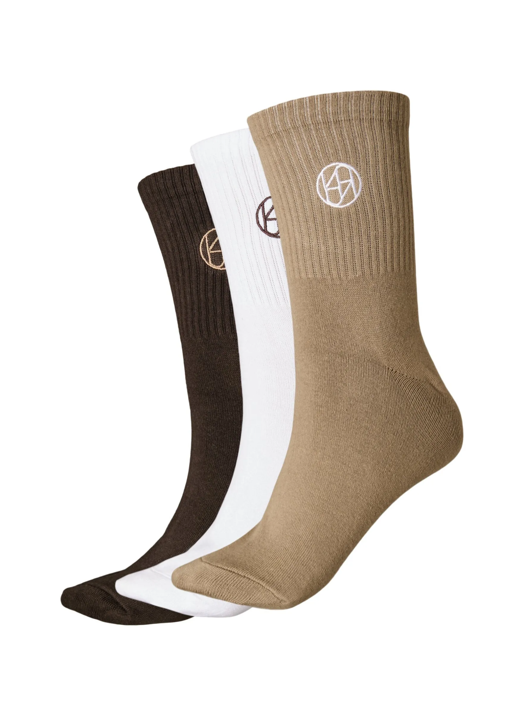 3er-Pack Sportsocken mit Logo