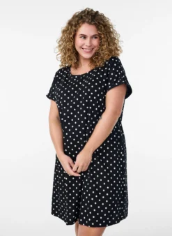 2er-Pack T-Shirt-Kleid mit kurzen Ärmeln