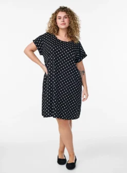 2er-Pack T-Shirt-Kleid mit kurzen Ärmeln