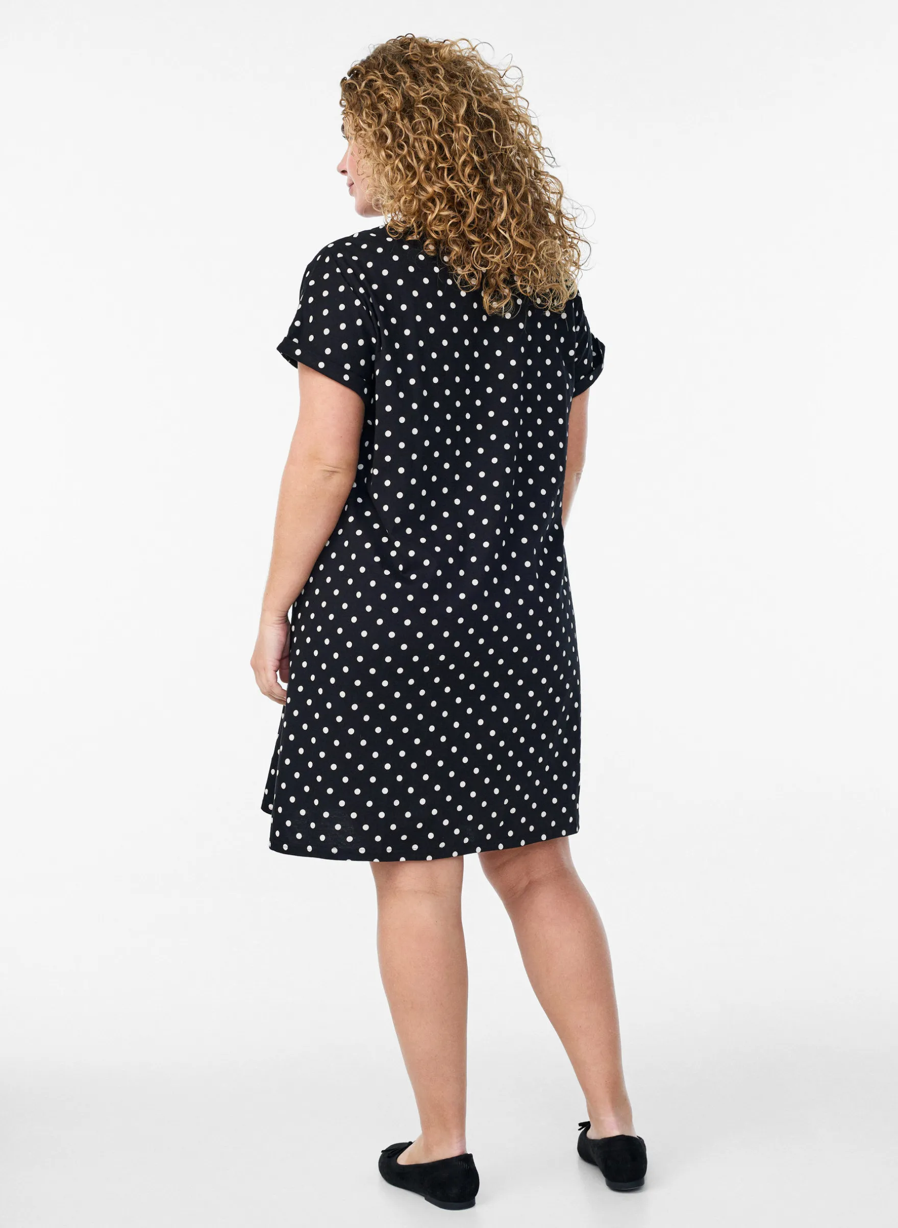 2er-Pack T-Shirt-Kleid mit kurzen Ärmeln