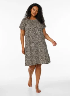 2er-Pack T-Shirt-Kleid mit kurzen Ärmeln