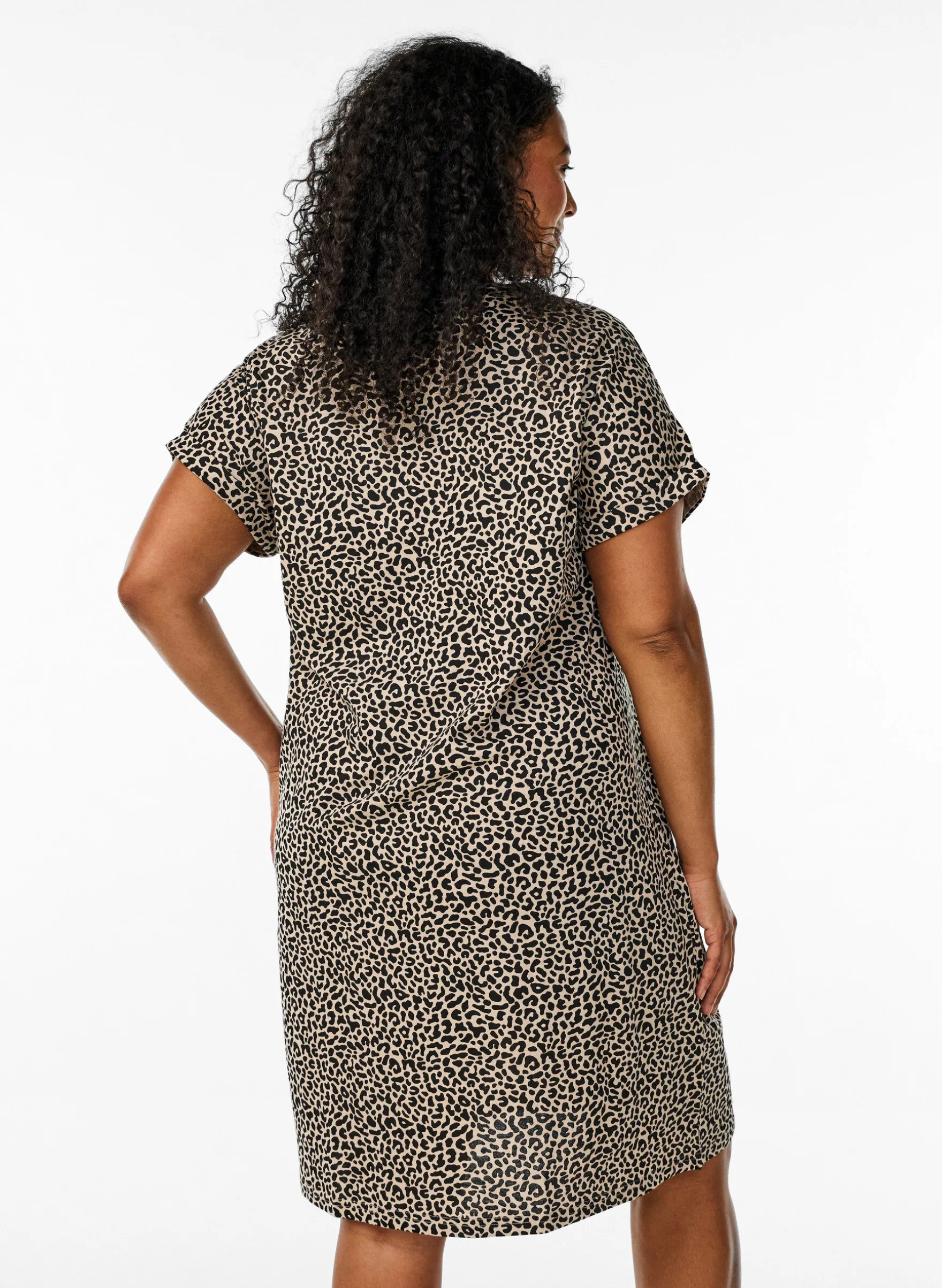 2er-Pack T-Shirt-Kleid mit kurzen Ärmeln