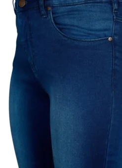 Extra schmale Amy Jeans mit hoher Taille