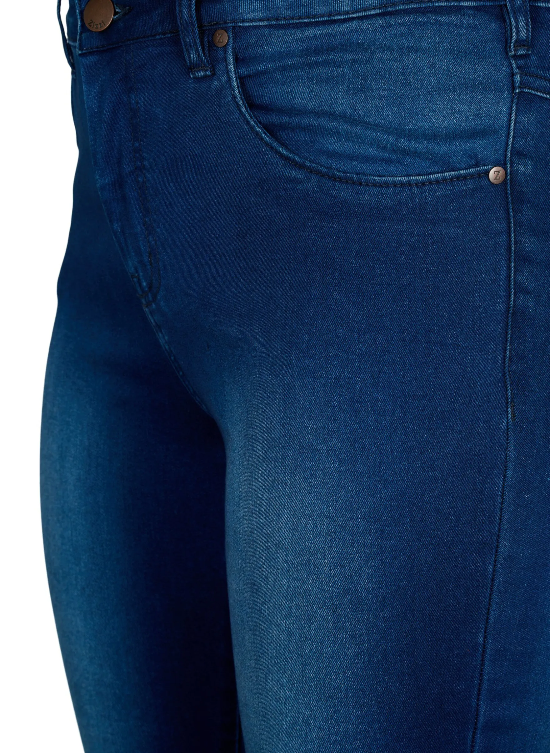 Extra schmale Amy Jeans mit hoher Taille