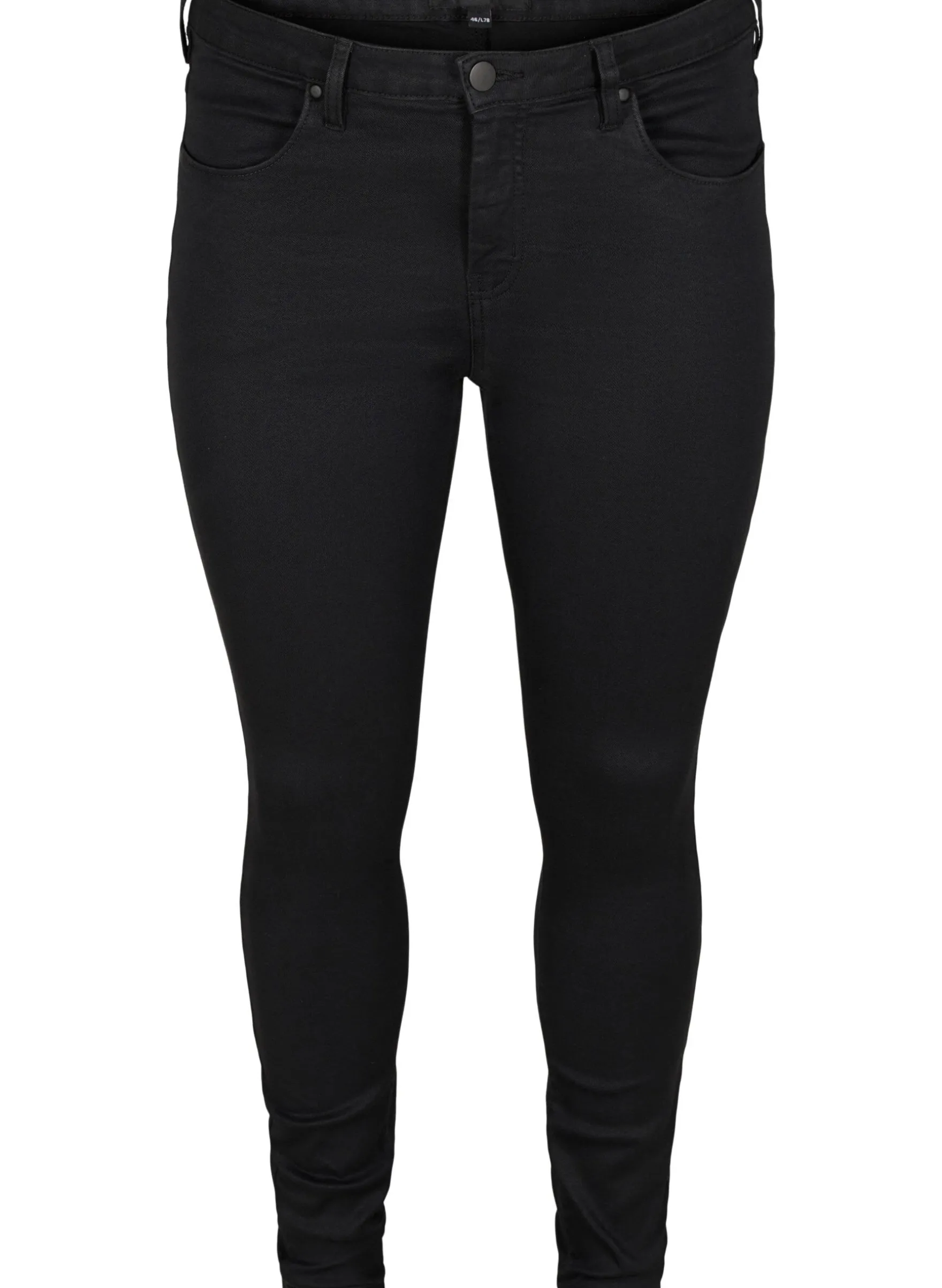 Extra schmale Amy Jeans mit hoher Taille